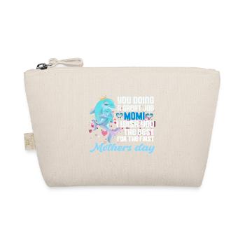 You Doing A Great Job Momi | Mother's Day Gift | - Organic Pouch - nature - Front