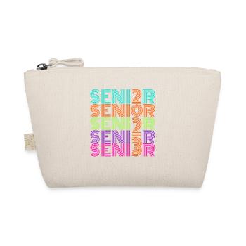 Rétro Vintage Neon Senior 2023 | Cadeau Senior High - Trousse biologique - nature - Devant