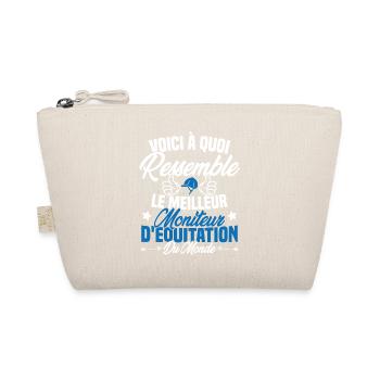 Le meilleur moniteur d'équitation du monde - Trousse biologique - nature - Devant