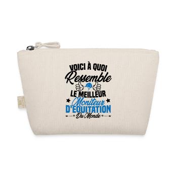 Le meilleur moniteur d'équitation du monde - Trousse biologique - nature - Devant