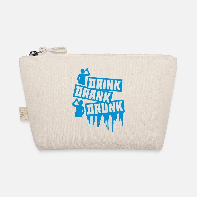 drink drank drunk Zitat Bio-Täschchen