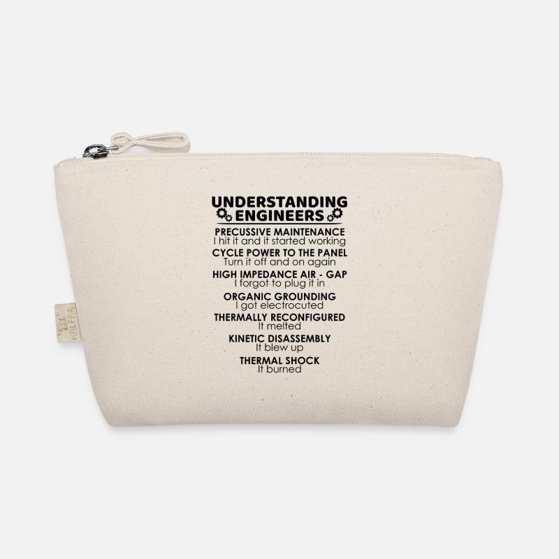 Understanding Engineers Funny Science Nerds Organic Pouch