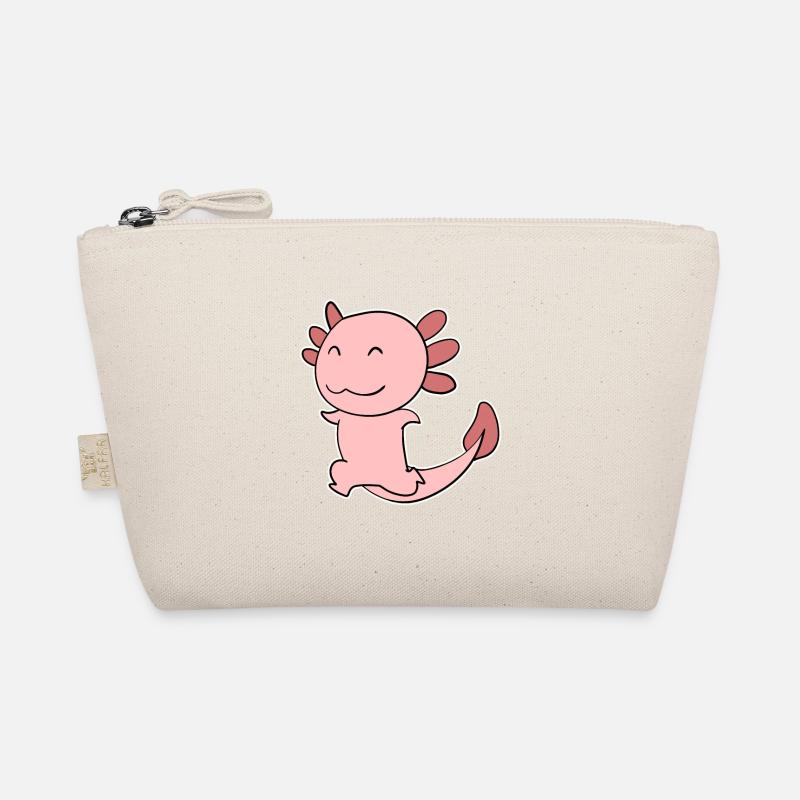 Axolotl Motiv Bio-Täschchen