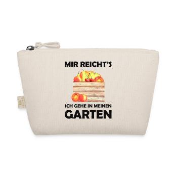 Garten Lustiger Spruch Hobbygärtner Geschenkidee - Bio-Täschchen - Natur - Vorne