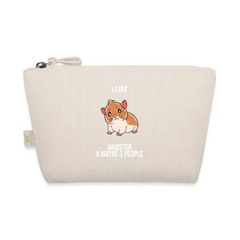 Je préfère être avec mon hamster - Trousse biologique - nature - Devant