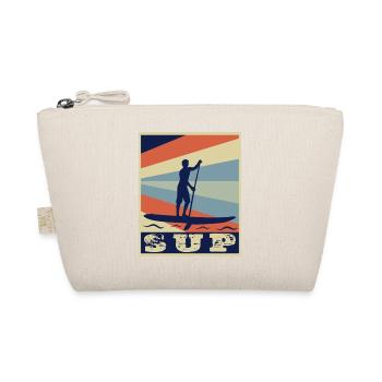 SUP board paddleboarding paddel supboard Stand Up - Bio-Täschchen - Natur - Vorne