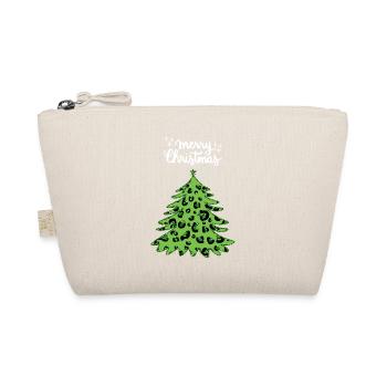 Merry Christmas Funny Christmas Shirt - Organic Pouch - nature - Front