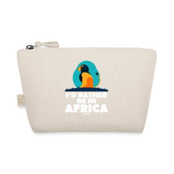 I'd Rather Be In Africa - Bio-Täschchen - Natur - Vorne