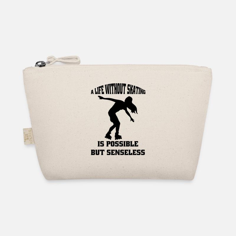 Roller Skating Gift Inliner Skater Inline Skating Organic Pouch