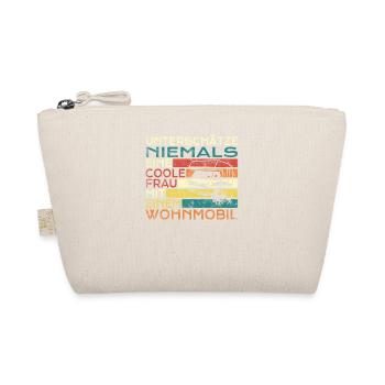Camper Gift Idea Camping - Organic Pouch - nature - Front