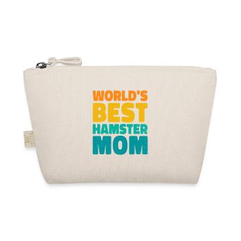 World's Best Hamster Mom Animal Owner Pet Lover Ro - Bio-Täschchen - Natur - Vorne