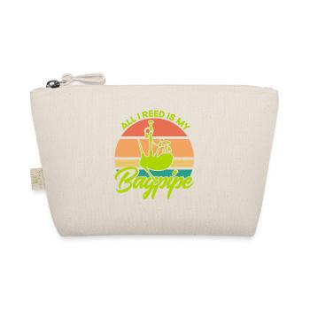 Bagpipers Scottish Bagpipes Bagpipes - Organic Pouch - nature - Front