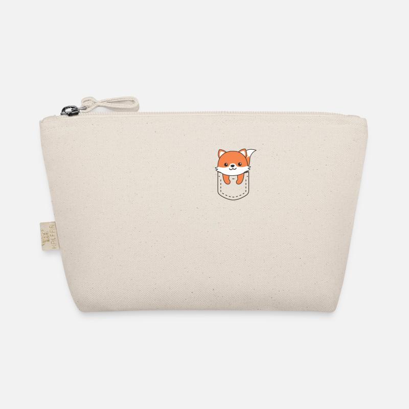 Fuchs in Tasche süßer Fuchs in Brusttasche Bio-Täschchen