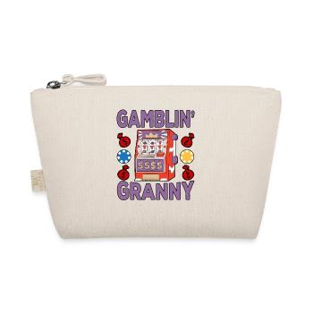Casino Gambling Slot Machine Card Game - Organic Pouch - nature - Front