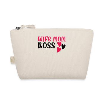 Mère Épouse Boss Fête des mères Meilleure maman Chef - Trousse biologique - nature - Devant