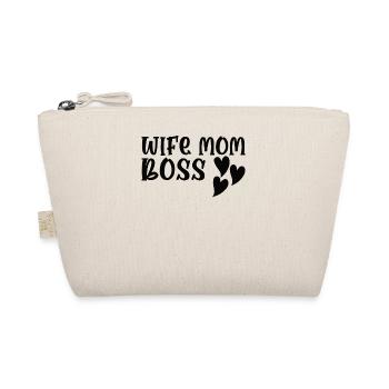 Mère Épouse Boss Fête des mères Meilleure maman Chef - Trousse biologique - nature - Devant
