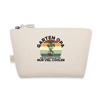 Garten Opa Wie Ein Normaler Opa Nur Cooler Gärtner - Bio-Täschchen - Natur - Vorne