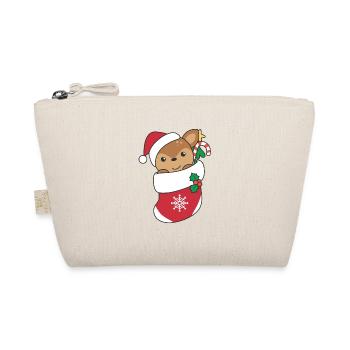 Chevreuil Noël Neige Hiver Animaux Cerf - Trousse biologique - nature - Devant