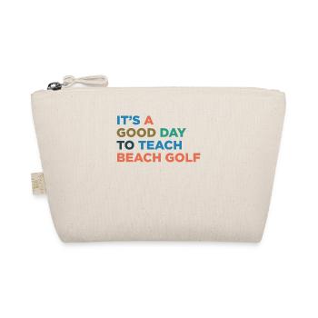 Teach Beach Golf Coach - Organic Pouch - nature - Front