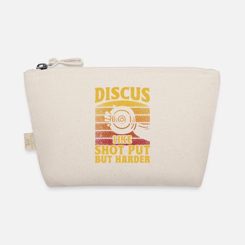 Diskuswerfen Diskuswerfer Geschenk Bio-Täschchen