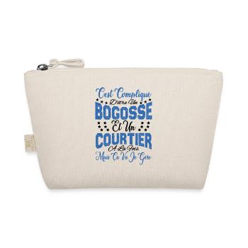c'est compliqué d'être un Bogosse et un Courtier. - Trousse biologique - nature - Devant