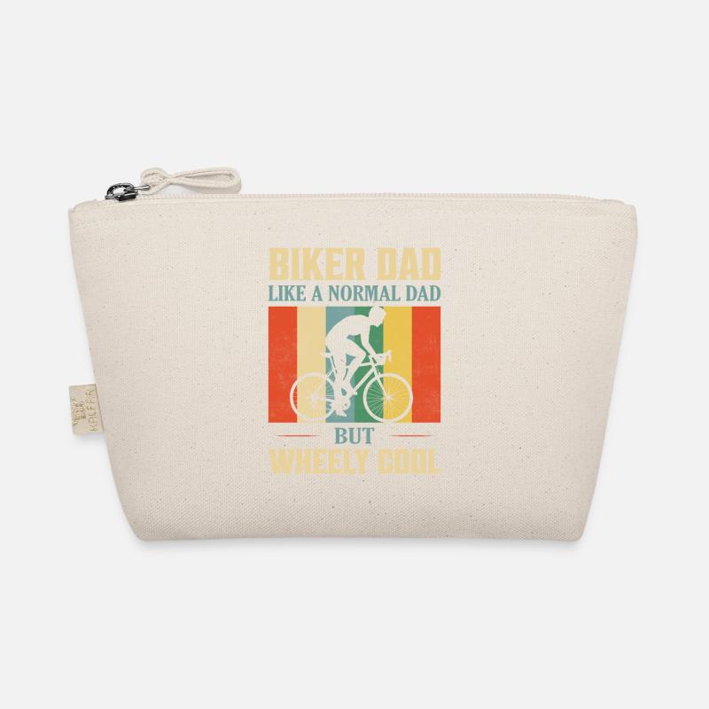 Biker Dad Like A Normal Dad But Wheely Cool Cyclin Bio-Täschchen