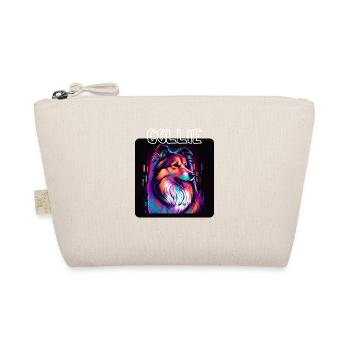 Graffiti Style - Cooler Collie 5 - Organic Pouch - nature - Front