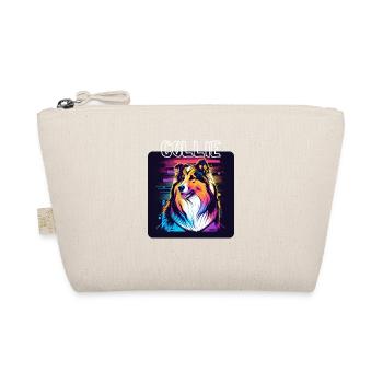 Graffiti Style - Cooler Collie 6 - Organic Pouch - nature - Front