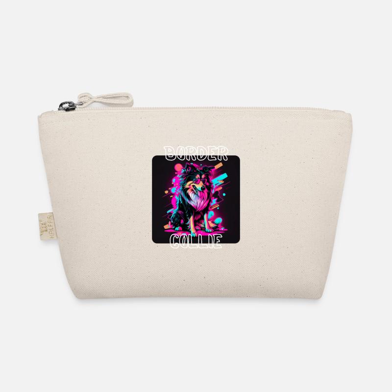 Graffiti Style - Cooler Border Collie 4 Organic Pouch