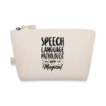 Speech Therapist Therapy Assistant - Organic Pouch - nature - Front