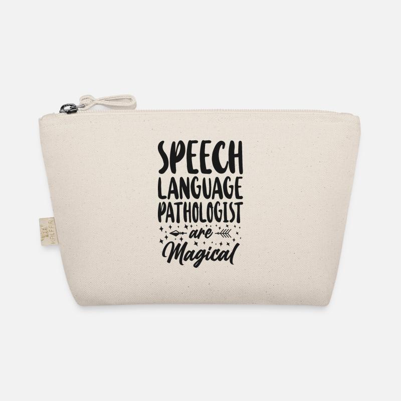 Speech Therapist Therapy Assistant Organic Pouch