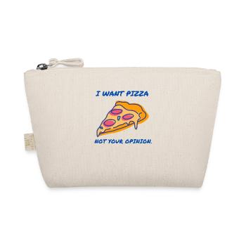 Pizza affamée de restauration rapide que je veux - Trousse biologique - nature - Devant