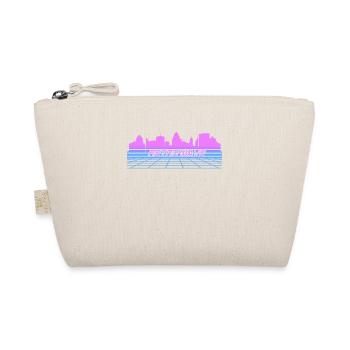 Retrowave Synthwave 80s Design - Bio-Täschchen - Natur - Vorne