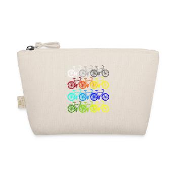 Vélos colorés Retro Wheel Cycliste - Trousse biologique - nature - Devant