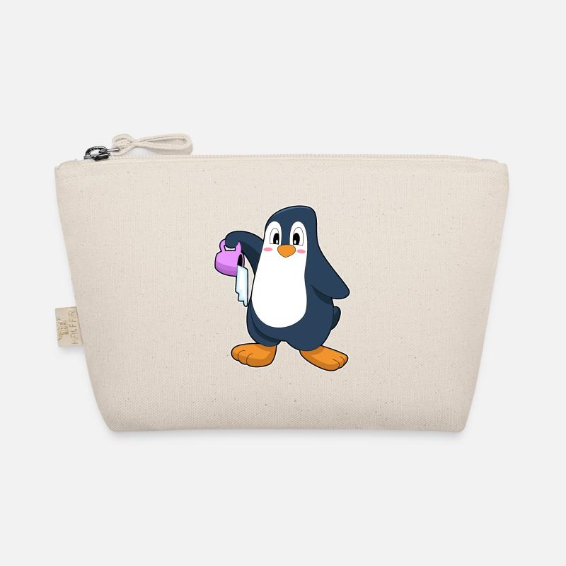 Pinguin Eiskaffee Bio-Täschchen