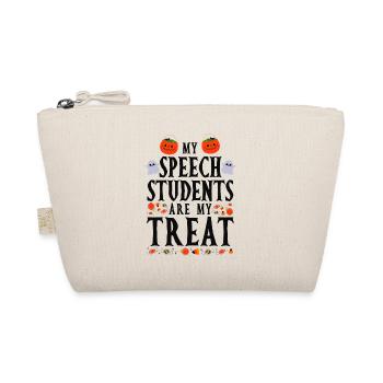 Speech Therapist Therapy Assistant - Organic Pouch - nature - Front