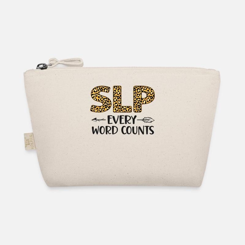Speech Therapist Therapy Assistant Organic Pouch