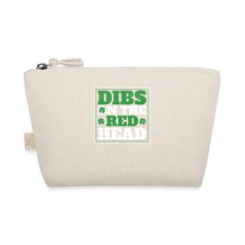 Irisches Kleeblatt St. Patricks Day Trinken Dibs - Bio-Täschchen - Natur - Vorne