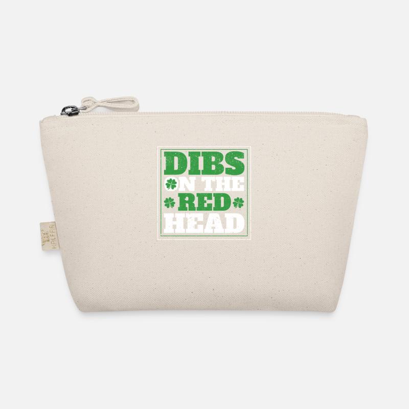 Irisches Kleeblatt St. Patricks Day Trinken Dibs Bio-Täschchen
