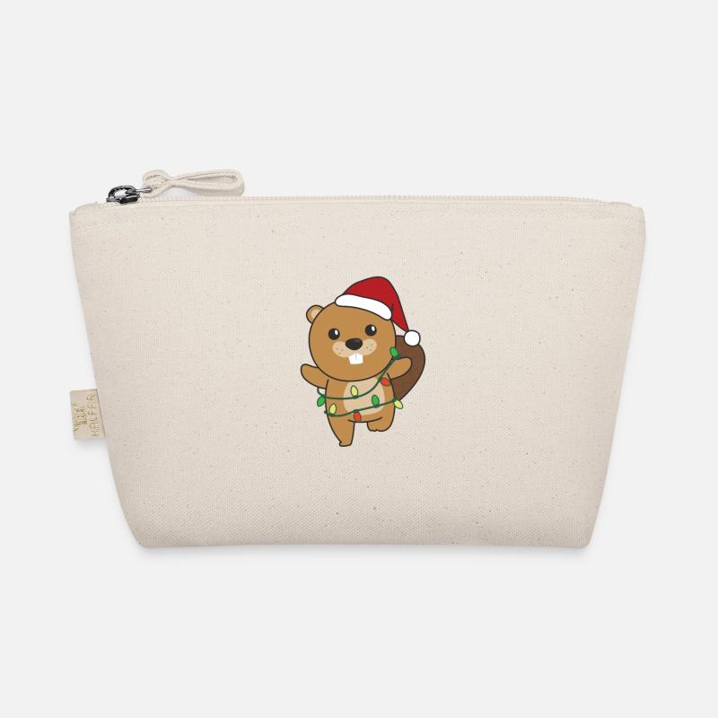 Castor Noël Animaux d’hiver Castor Trousse biologique