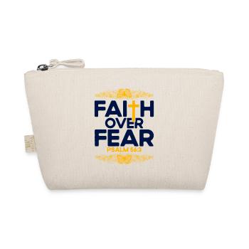 Christian Bible Verse Religious Gift - Organic Pouch - nature - Front