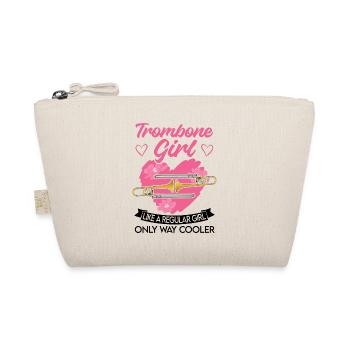 Trombone Filles Trombone Player Tromboniste - Trousse biologique - nature - Devant