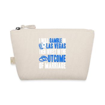Invest In The Outcome Of Marriage Vegas Party - Organic Pouch - nature - Front