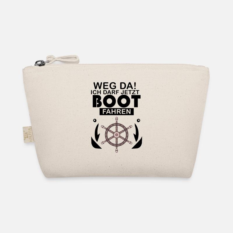 Bootsführerschein Motorboot Geschenk Bio-Täschchen