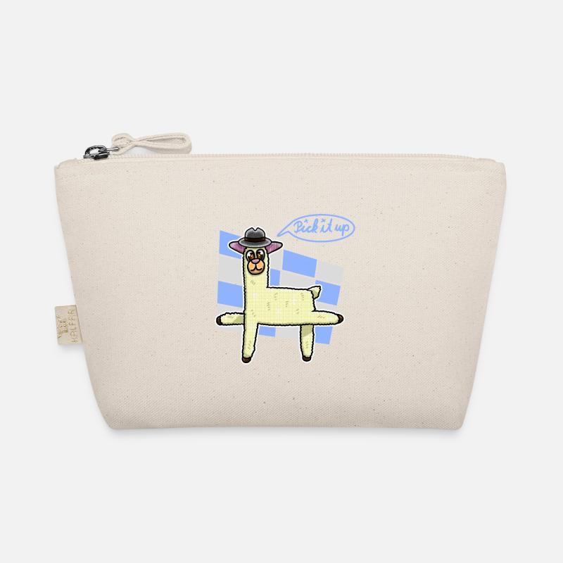 Alpaka Skalpaca Ska Alpaca Pick it up - Bio-Täschchen - Natur