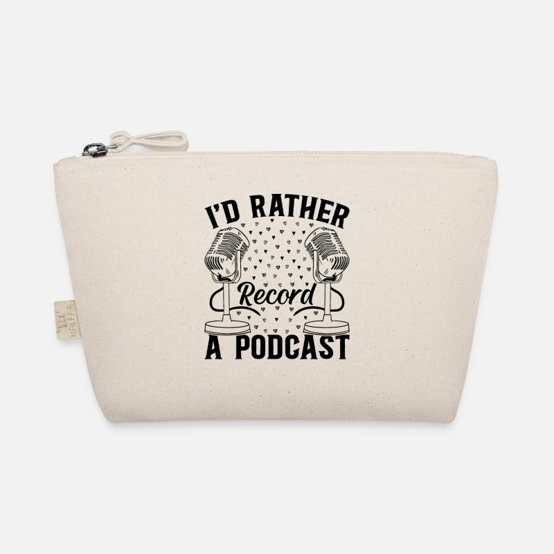 Podcast Host - I'd Rather Record A Podcast Bio-Täschchen