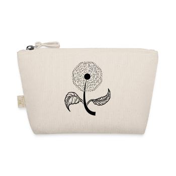 Mélomane Tournesol Notes de musique & Clefs - Trousse biologique - nature - Devant