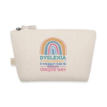 Dyslexie Conscience Dyslexiques - Trousse biologique - nature - Devant