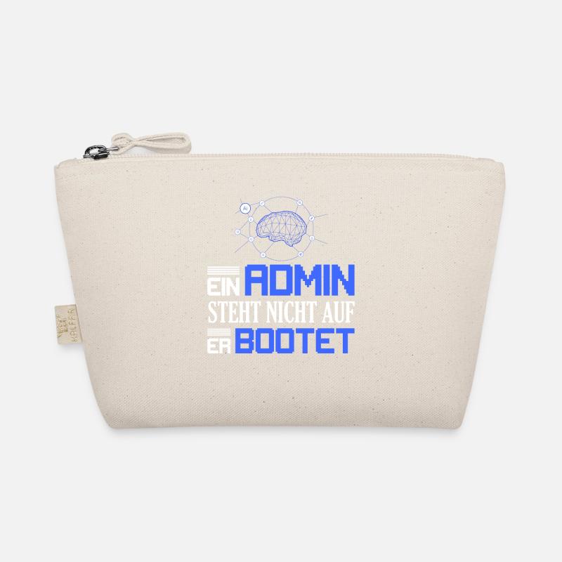 Ein Admin steht nicht auf Er bootet Programmierer Bio-Täschchen