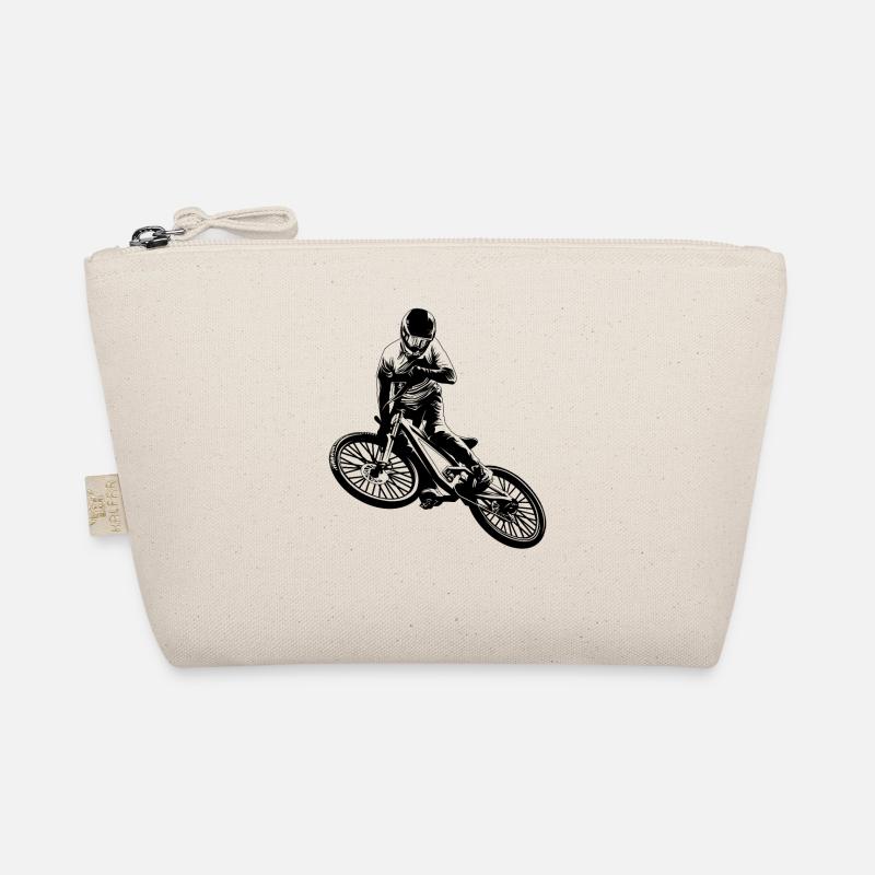 Mountain biking bikers Organic Pouch